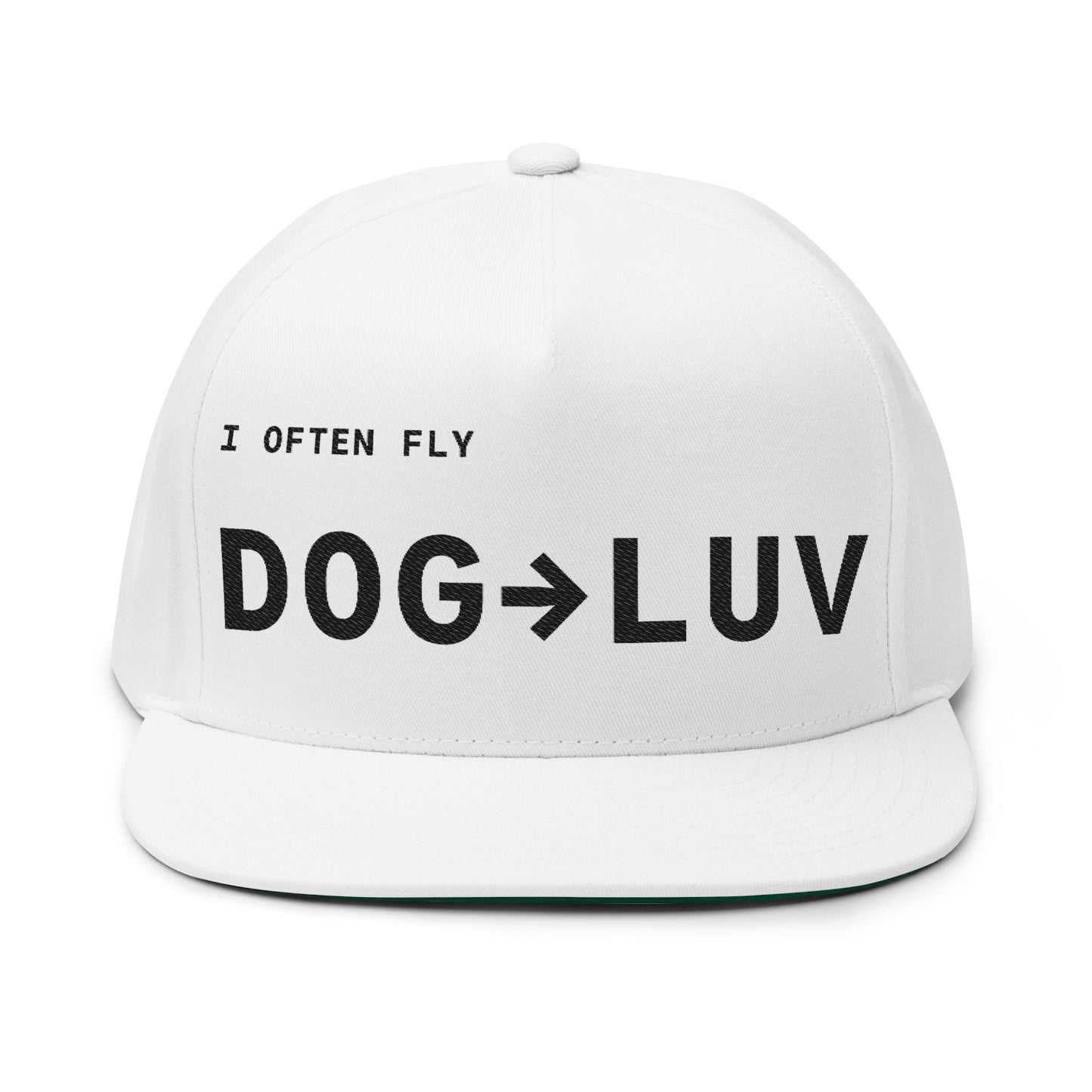 DOG LUV Hat White