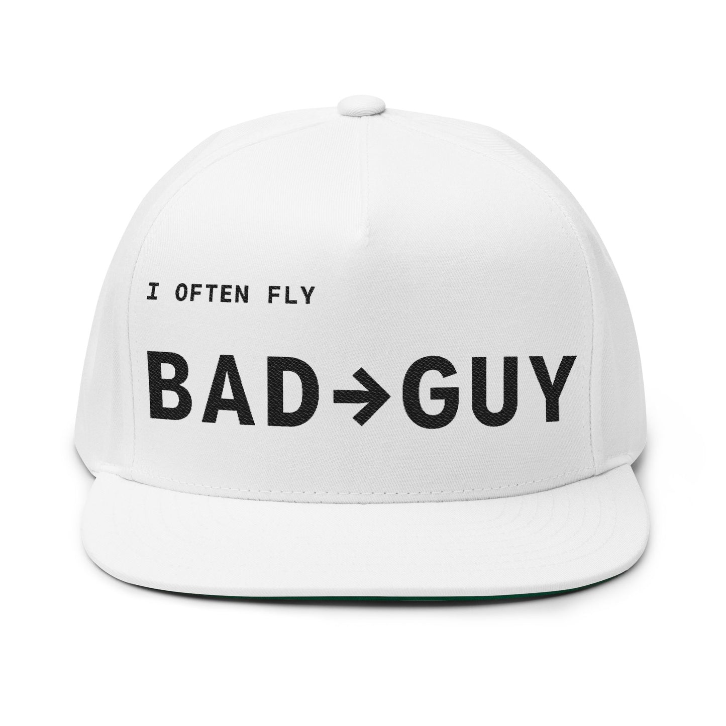 BAD GUY Hat White